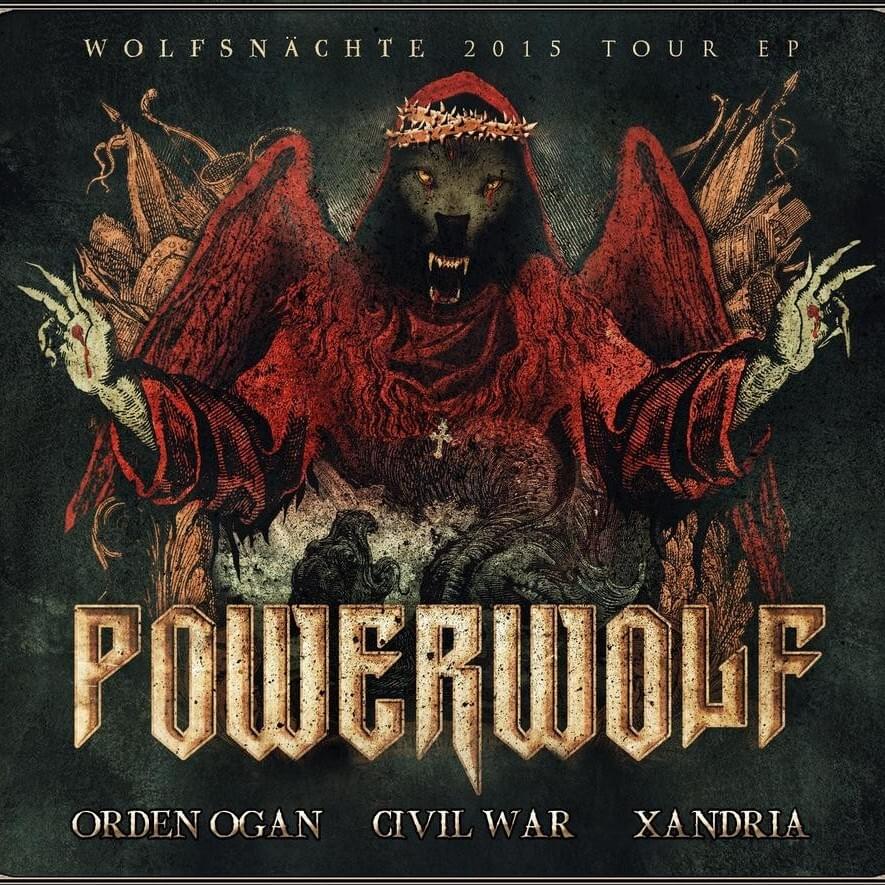 Album cover art for "Stronger Than The Sacrament" by Powerwolf