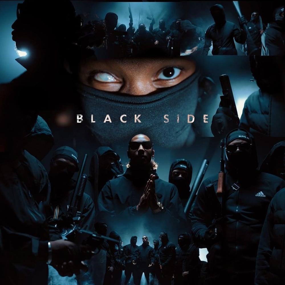 Album cover art for "Black Side" by Malty 2BZ