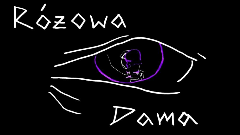 Album cover art for "Różowa dama" by Kukon