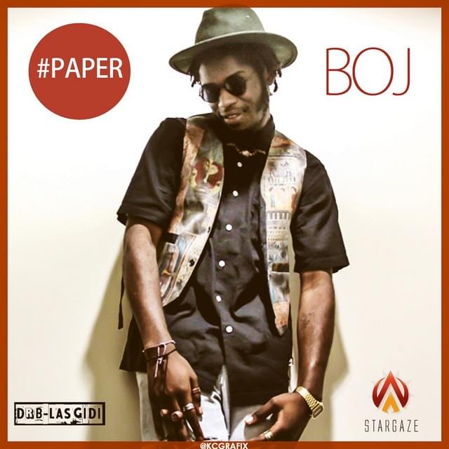 Album cover art for "Paper" by Boj