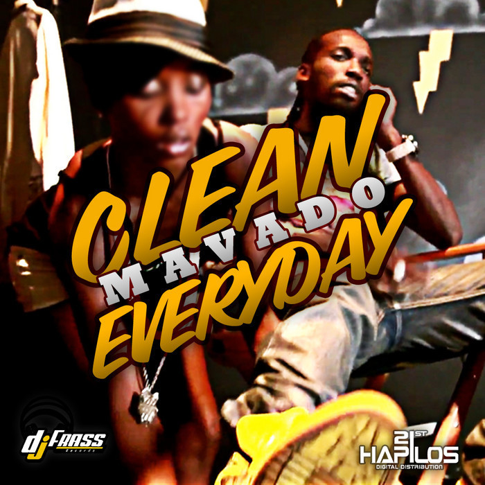 Album cover art for "Clean Everyday" by Mavado