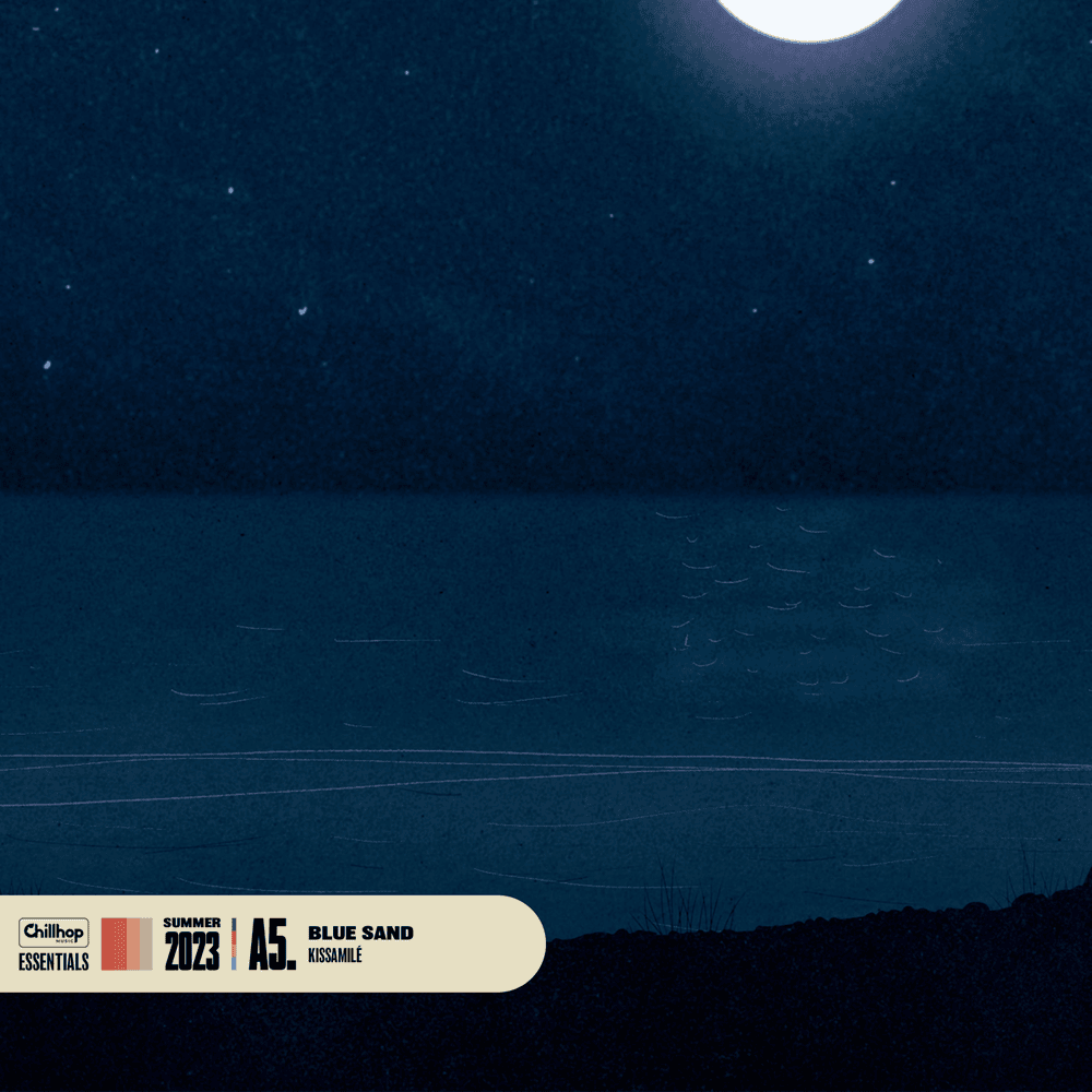 Album cover art for "Blue sand" by Kissamilé