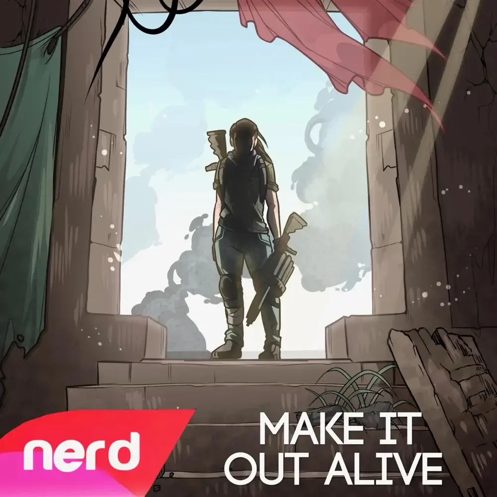 Album cover art for "Make It Out Alive" by NerdOut