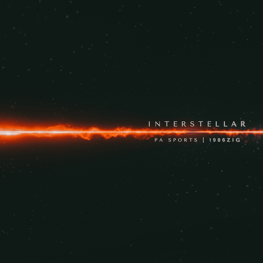 Album cover art for "Interstellar" by PA Sports