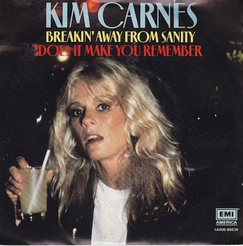 Album cover art for "Breakin’ Away From Sanity" by Kim Carnes