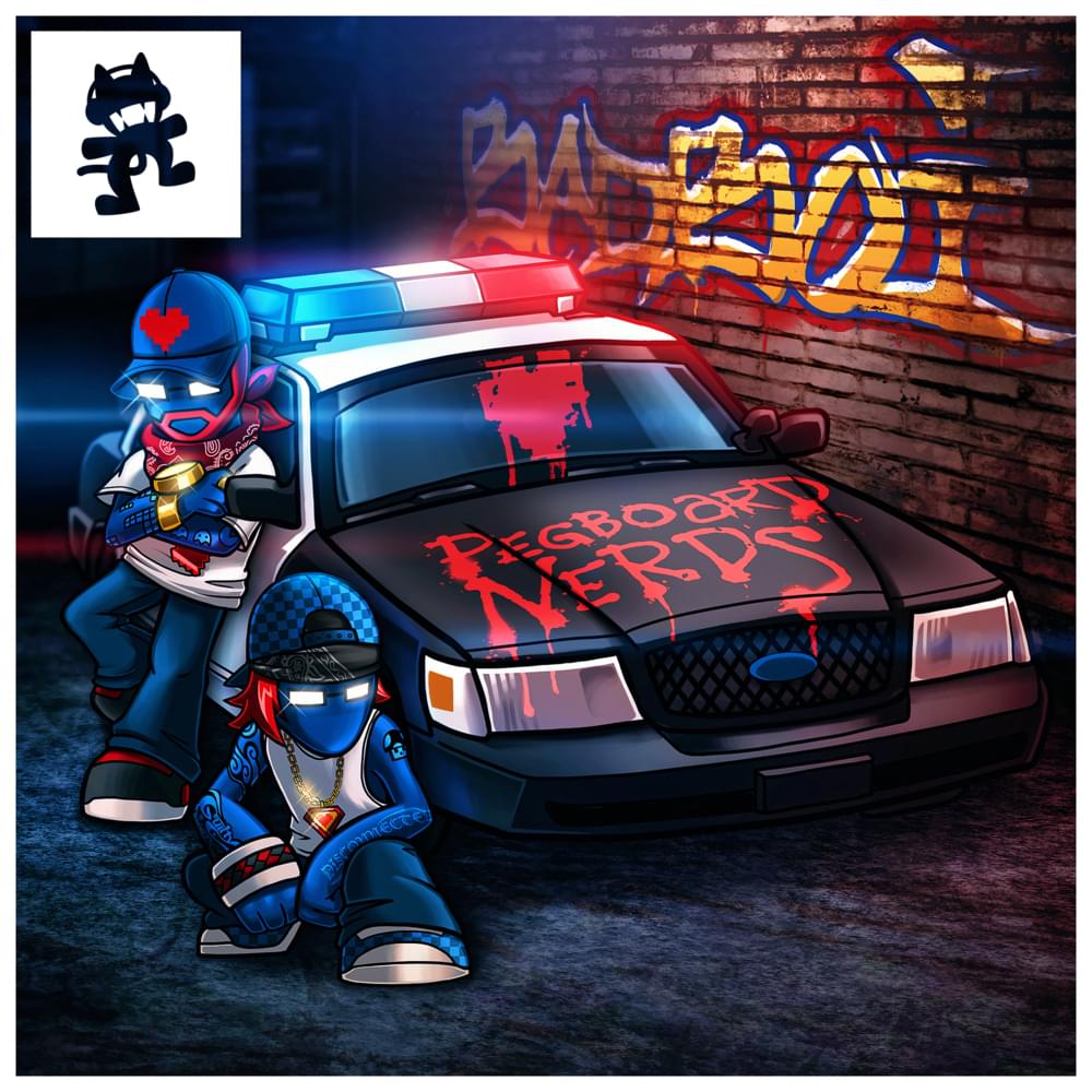 Album cover art for "BADBOI" by Pegboard Nerds