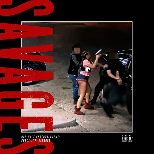 Album cover art for "Savages" by Royce Da 5'9"