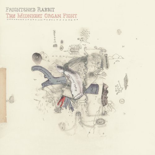 Album cover art for "Poke" by Frightened Rabbit
