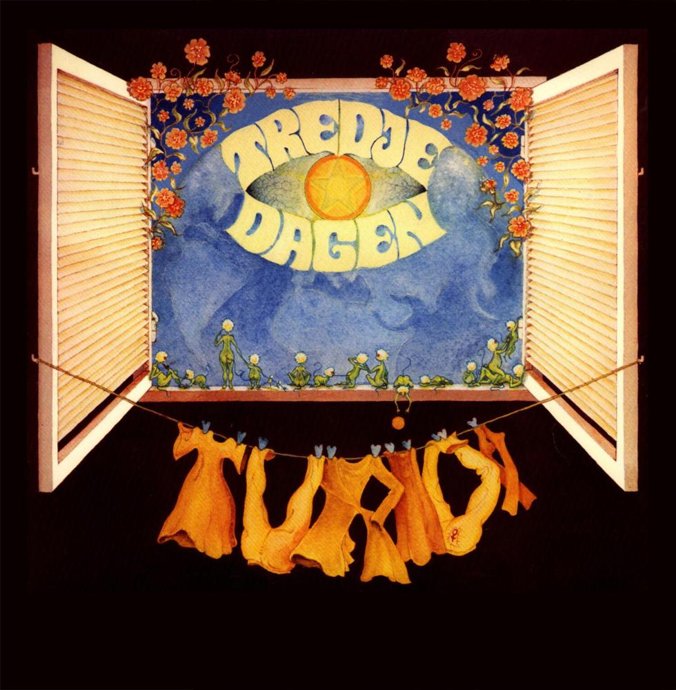 Album cover art for "På tredje dagen uppståndna" by Turid
