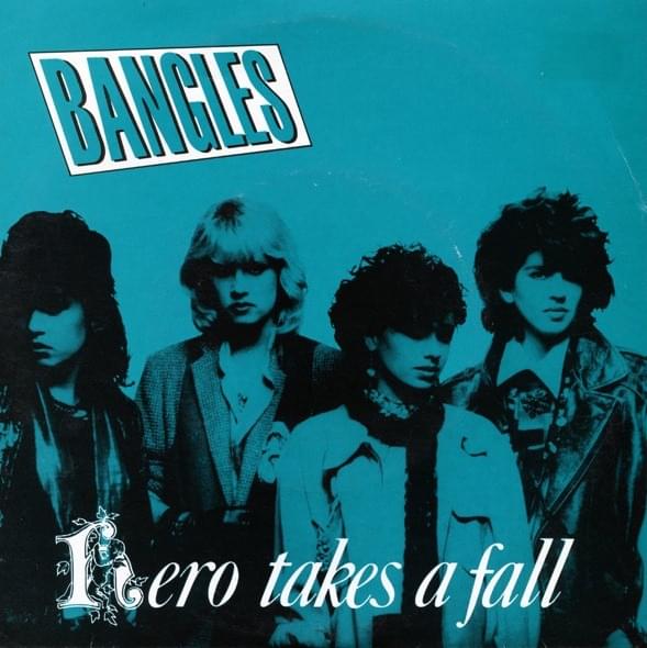 Album cover art for "Hero Takes a Fall" by The Bangles