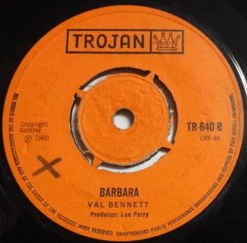 Album cover art for "Barbara" by Val Bennet