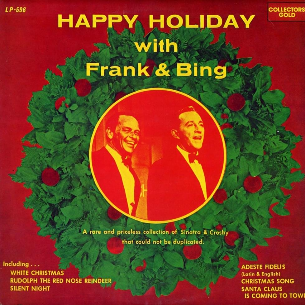 Album cover art for "Silent Night" by Bing Crosby & Guardsmen Quartet