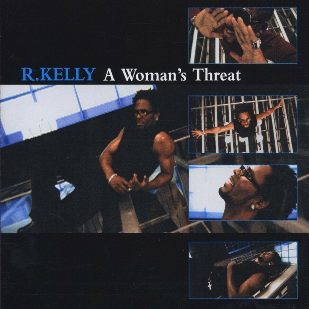 Album cover art for "A Woman’s Threat" by R. Kelly