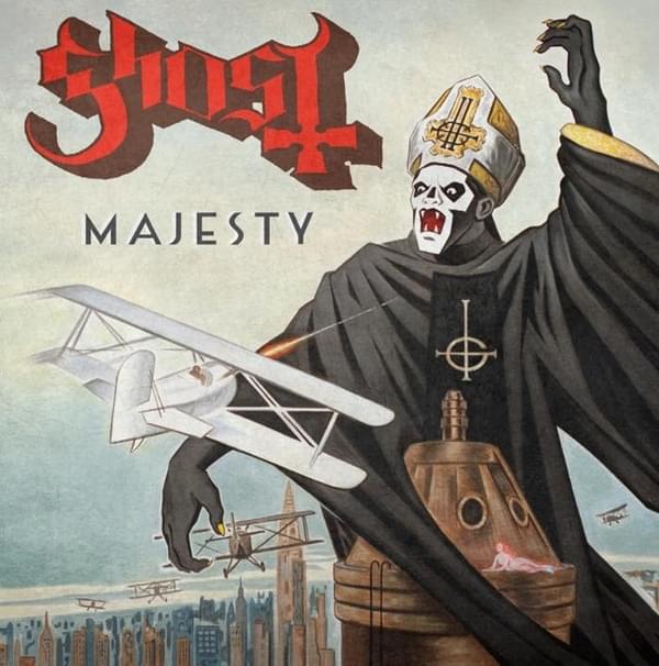 Album cover art for "Majesty" by Ghost