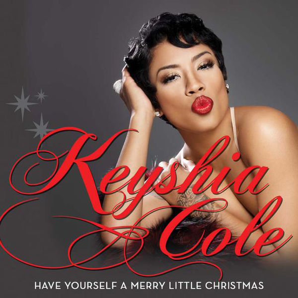 Album cover art for "Have Yourself a Merry Little Christmas" by Keyshia Cole