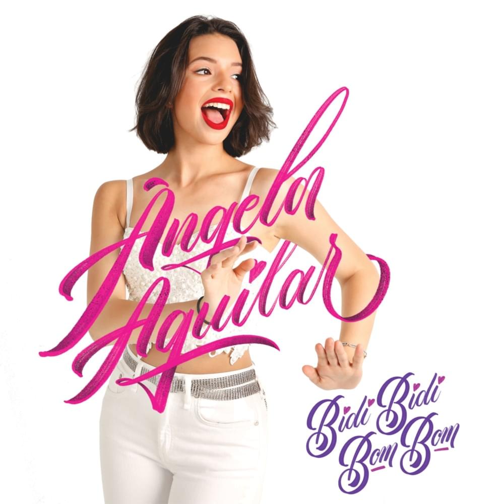 Album cover art for "Bidi Bidi Bom Bom" by Ángela Aguilar