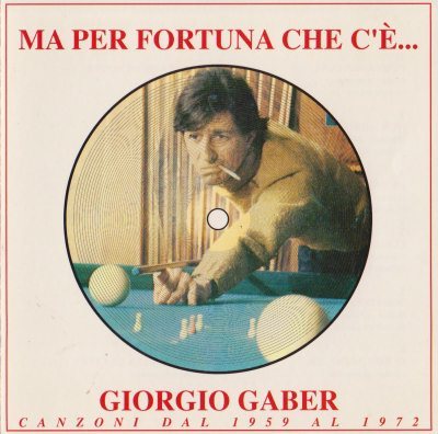 Album cover art for "E Allora Dai" by Giorgio Gaber