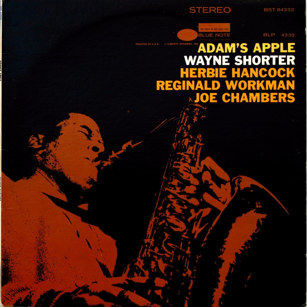Album cover art for "Footprints" by Wayne Shorter