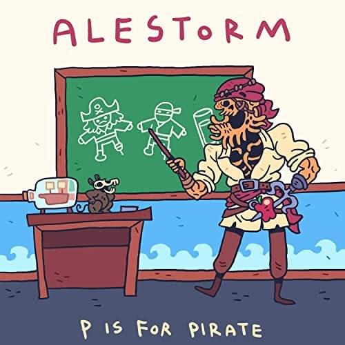 Album cover art for "P Is For Pirate" by Alestorm