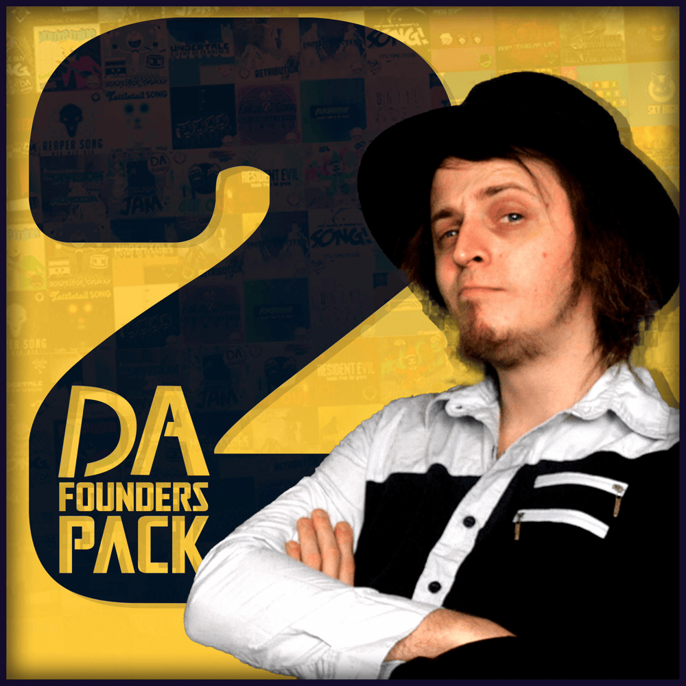 Album cover art for "DAGames Founders Pack #2" by DAGames