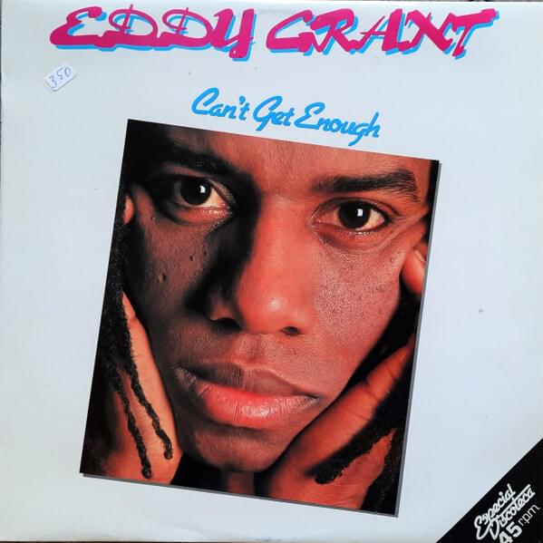 Album cover art for "Can’t Get Enough of You" by Eddy Grant