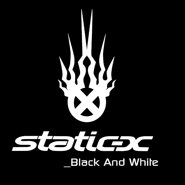 Album cover art for "Black and White" by Static-X