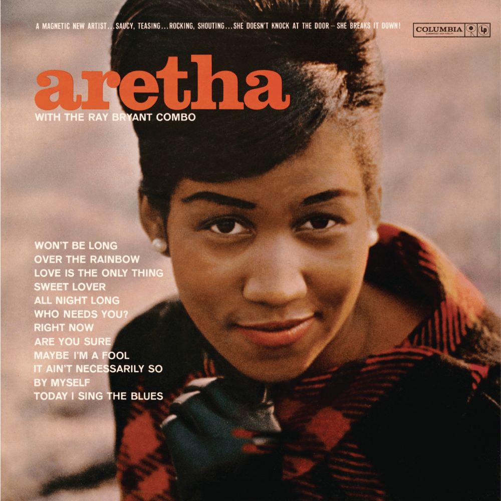 Album cover art for "Today I Sing the Blues" by Aretha Franklin
