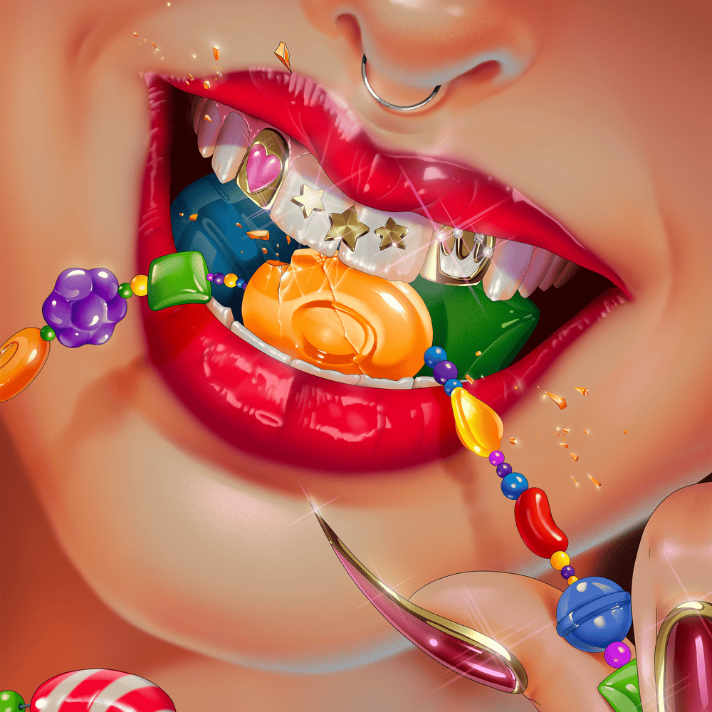 Album cover art for "Honeycomb" by Kimbra