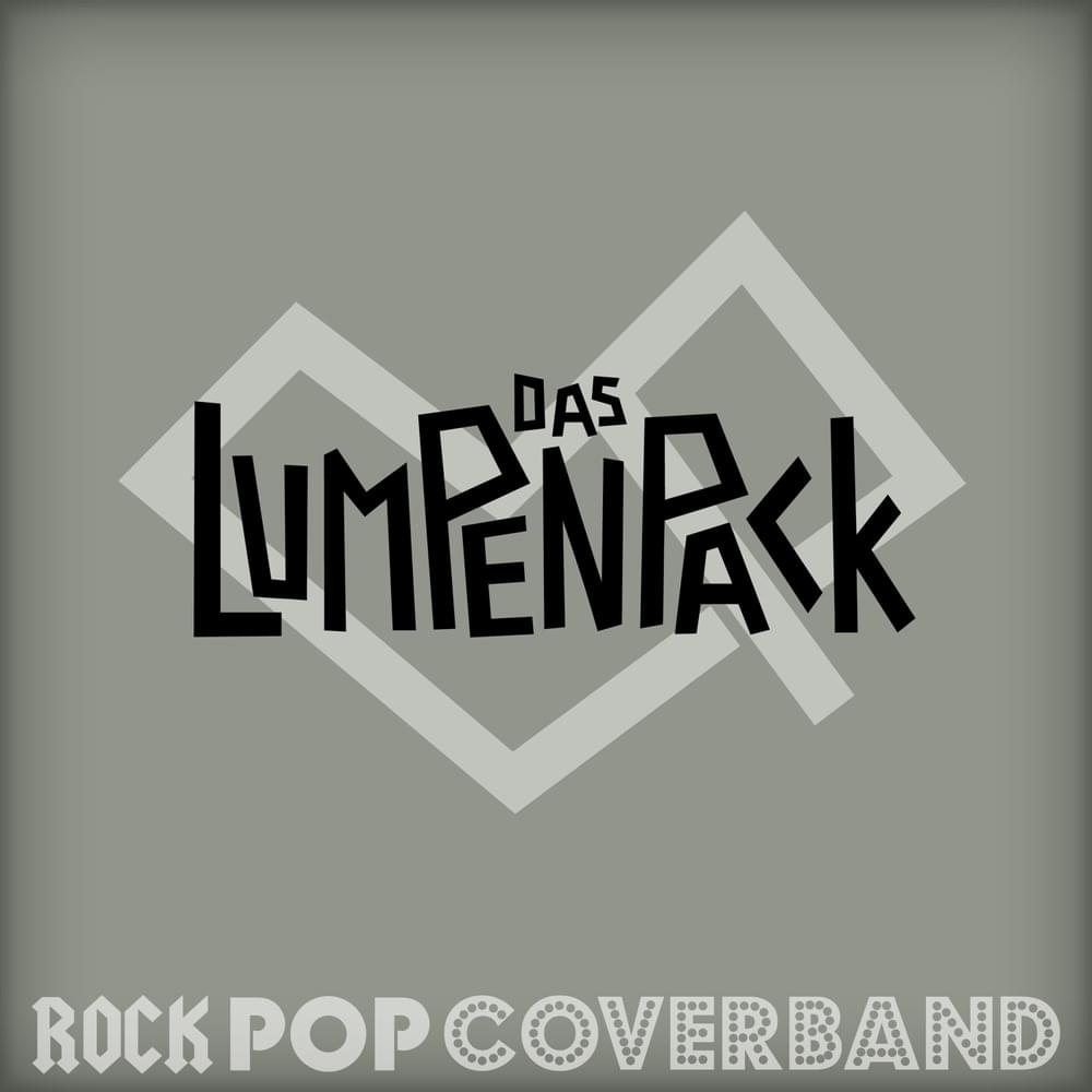 Album cover art for "Rockpopcoverband" by Das Lumpenpack