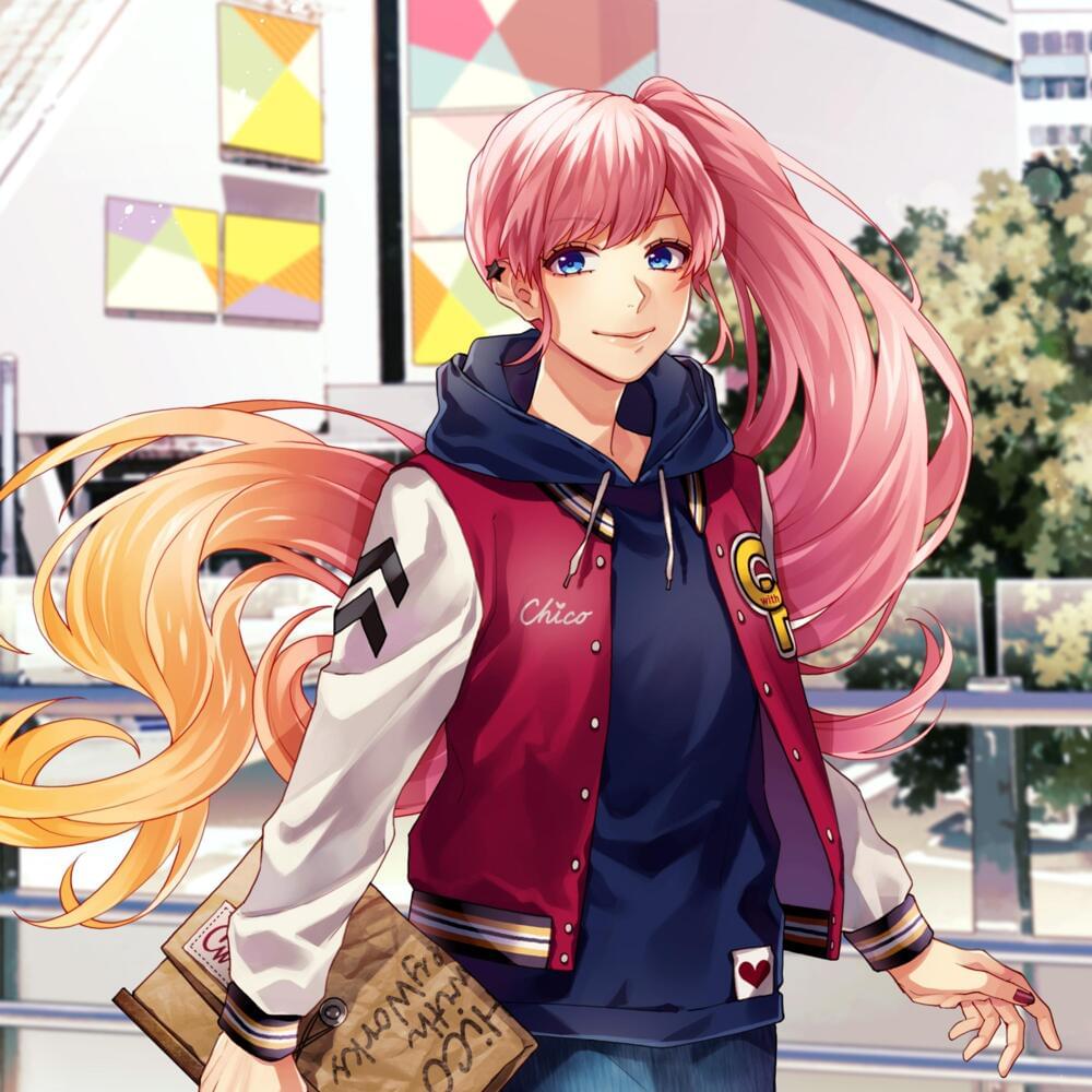 Album cover art for "ミスター・ダーリン (Mr. Darling)" by CHiCO with Honeyworks & 中川翔子 (Shoko Nakagawa)