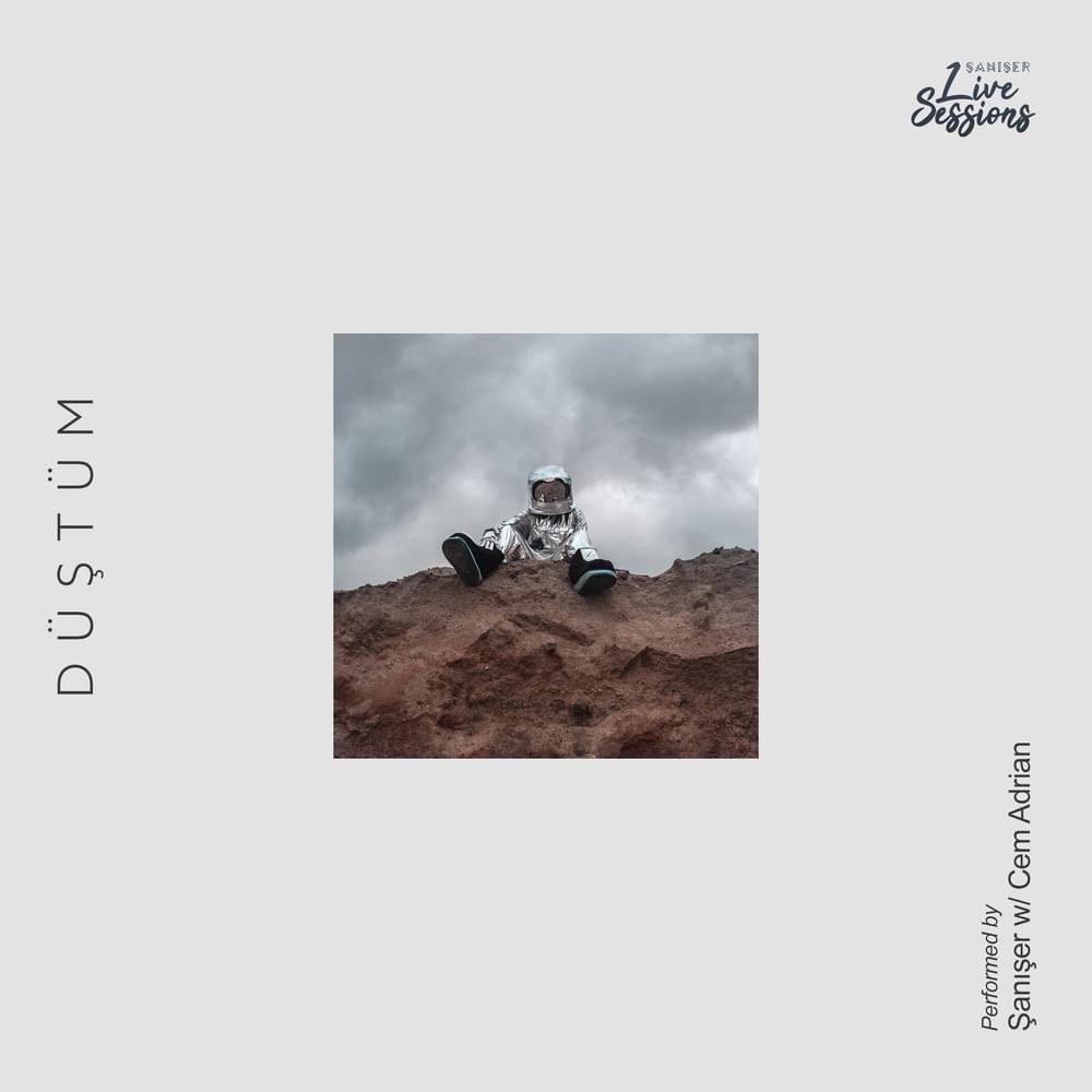 Album cover art for "Düştüm (Live)" by Şanışer & Cem Adrian