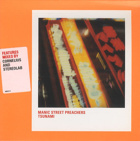 Album cover art for "Tsunami" by Manic Street Preachers