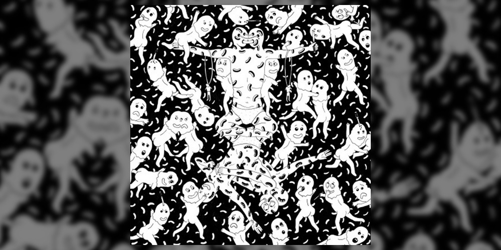 Album cover art for "Absolutions In the Hottentot Supercluster" by Busdriver & Kaveh Rastegar & Zeroh