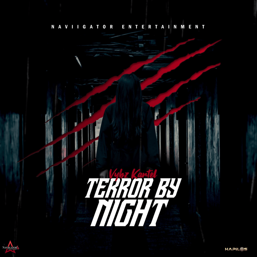Album cover art for "Terror By Night" by Vybz Kartel