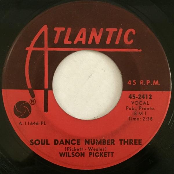 Album cover art for "Soul Dance Number Three" by Wilson Pickett