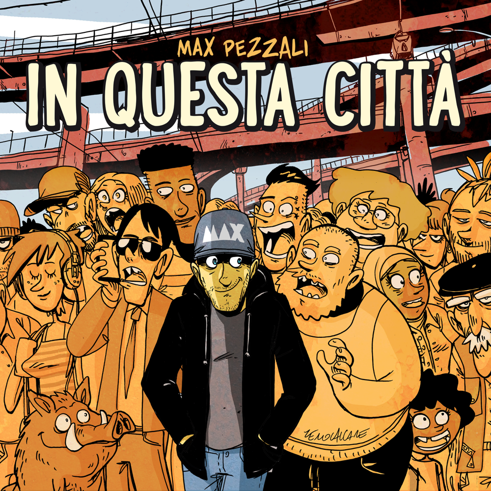 Album cover art for "In questa citt�" by Max Pezzali