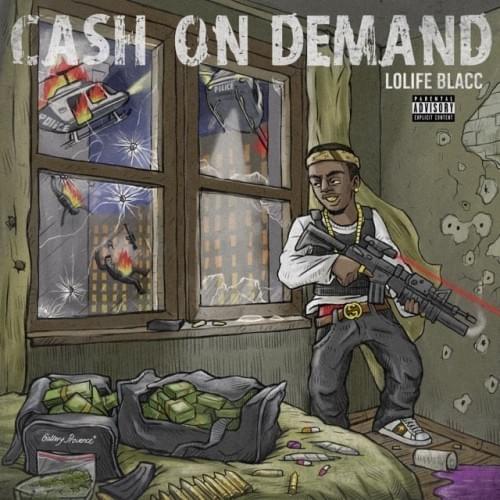 Album cover art for "Bacc" by LoLife Blacc