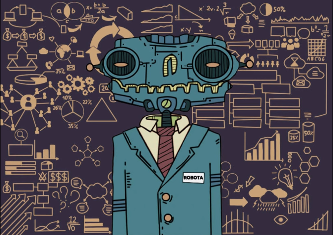 Album cover art for "Robota" by ZetHa & Kejos