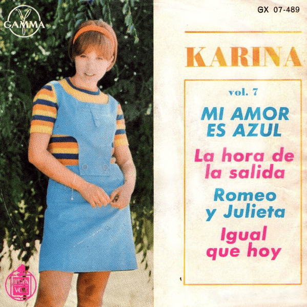 Album cover art for "La Hora de la Salida" by Karina (ESP)