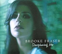 Album cover art for "Deciphering Me" by Brooke Fraser