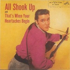 Album cover art for "All Shook Up" by Elvis Presley