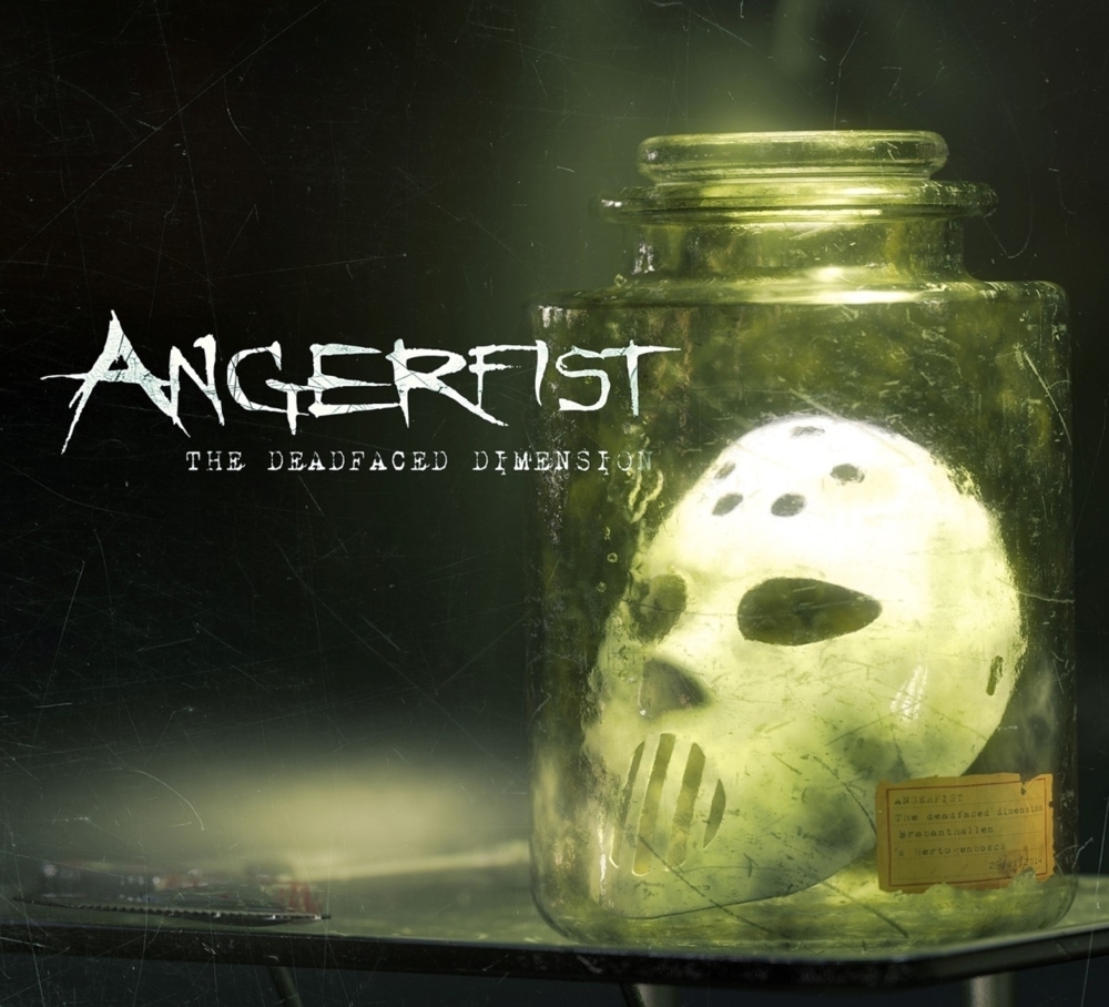 Album cover art for "The Desecrated" by Angerfist