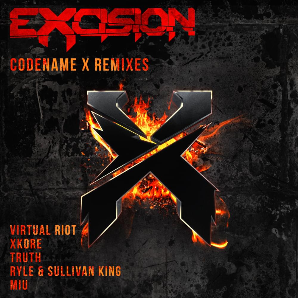Album cover art for "Codename X (Virtual Riot Remix)" by Excision