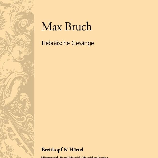 In ihrer Schönheit wandelt sie by Max Bruch