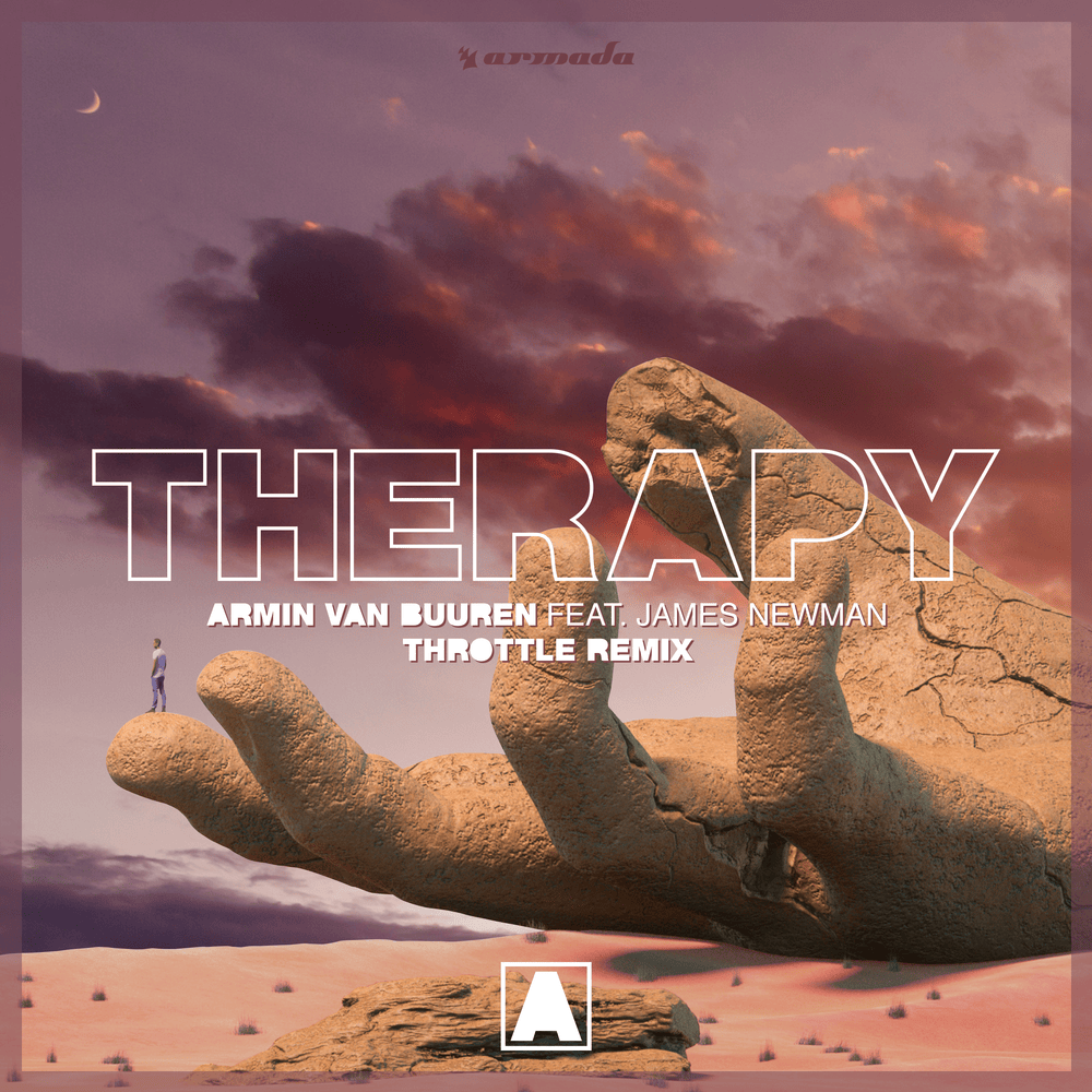 Album cover art for "Therapy (Throttle Remix)" by Armin van Buuren & James Newman