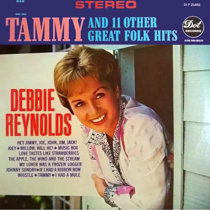 Album cover art for "Tammy" by Debbie Reynolds