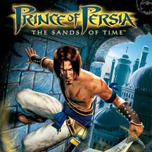 Album cover art for "Prince of Persia: The Sands of Time" by Jordan Mechner & Patrice Désilets
