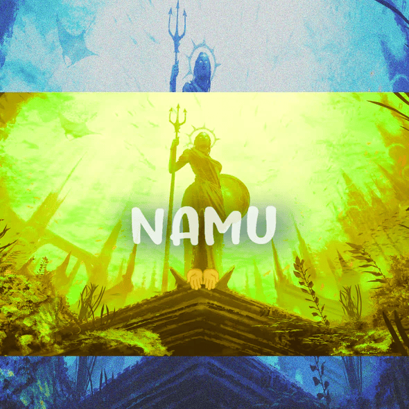 Album cover art for "Namu" by Sin Boy