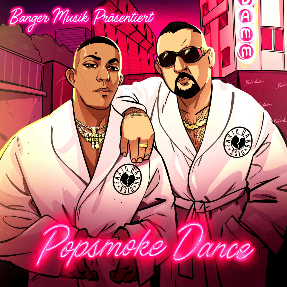 Album cover art for "POPSMOKE DANCE" by Farid Bang