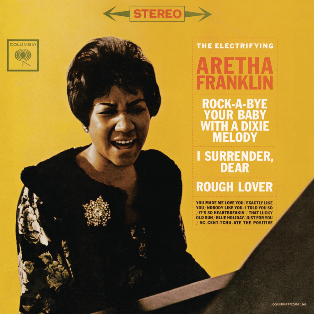 Album cover art for "Rough Lover" by Aretha Franklin